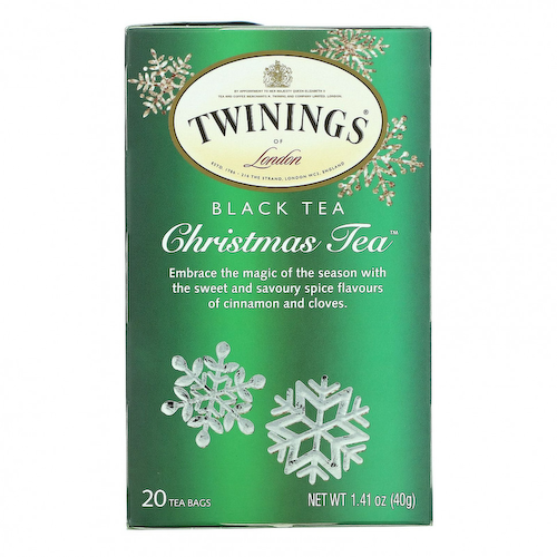 Twinings, Christmas Tea, черный чай, 20 чайных пакетиков, 40 г (1,41 унции) #1