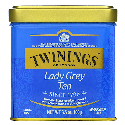 Twinings, Lady Grey, листовой чай, 100 г (3,5 унции) #1
