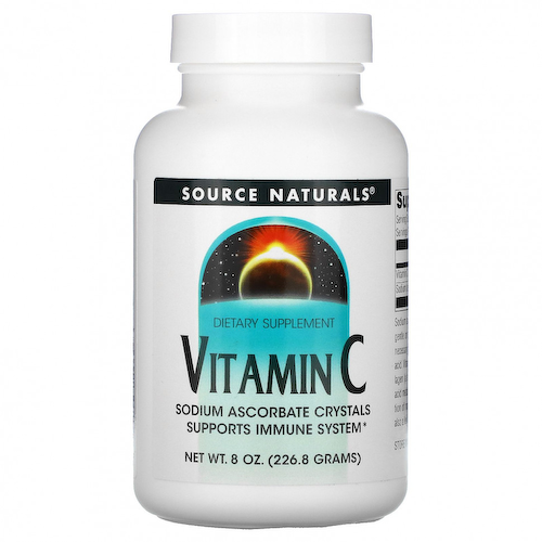 Source Naturals, витамин C, 226,8 г (8 унций) #1