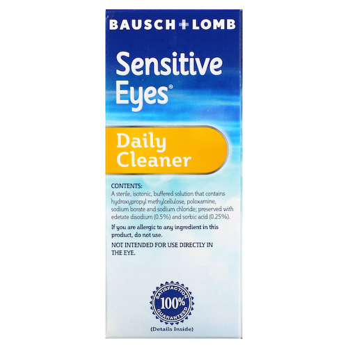 Bausch + Lomb, Sensitive Eyes, ежедневное очищающее средство, 30 мл (1 жидк. Унция) #1
