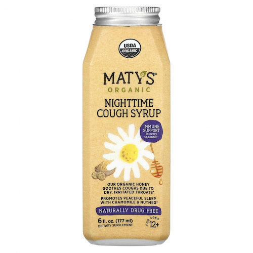 Maty's, Органический ночной сироп от кашля, для детей от 12 лет, 177 мл (6 жидк. Унций) #1