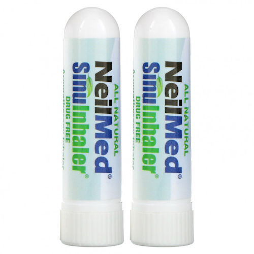 NeilMed, SinuInhaler, ароматерапевтический ингалятор, без лекарств, 2 ингалятора, 0,4 г (0,014 унции) #1