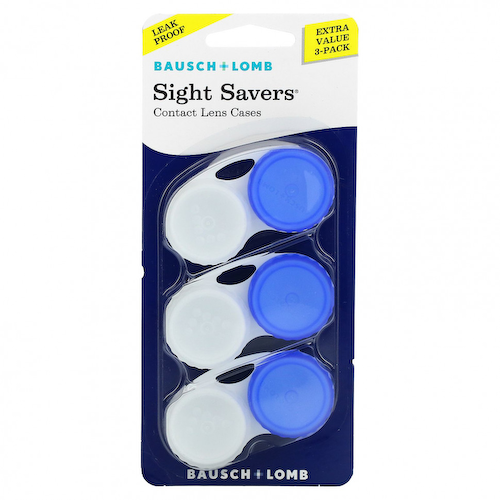 Sight Savers, чехлы для контактных линз, 3 шт #1