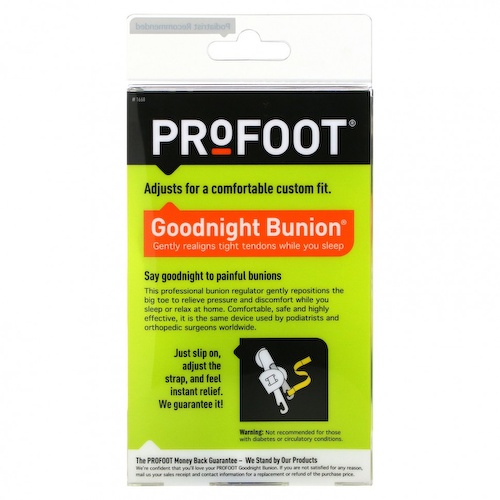 Profoot, Goodnight Bunion, регулятор Bunion, 1 пара #1