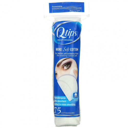 Q-tips, Beauty Rounds, 75 порций из хлопка #1