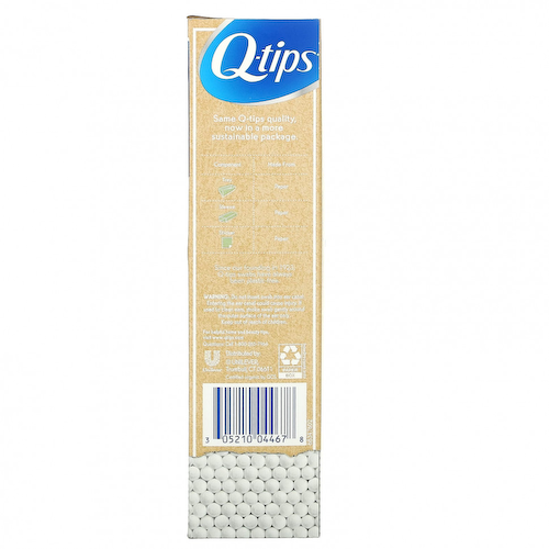 Q-tips, Organic Cotton Swabs, 400 Swabs #1