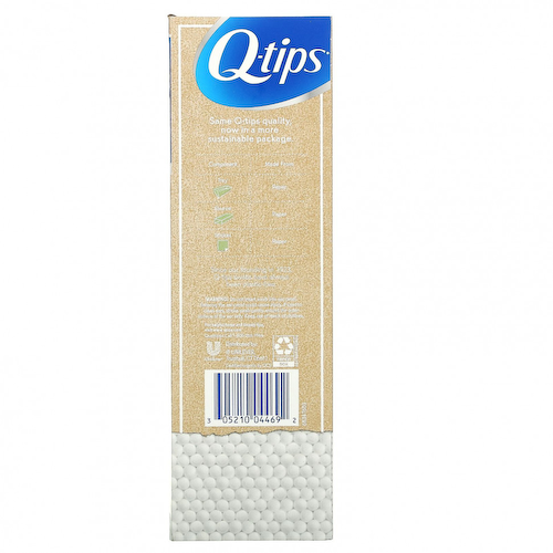 Q-tips, Органические ватные палочки, 600 тампонов #1