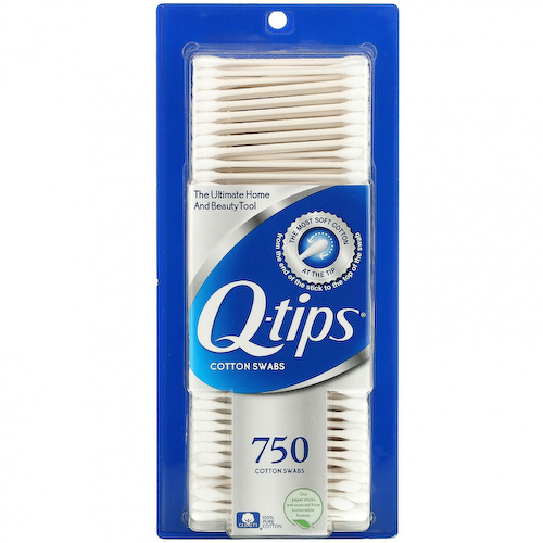 Q-tips, Original Cotton Swabs, 750 Swabs #1