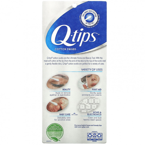 Q-tips, Original Cotton Swabs, 750 Swabs #1