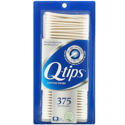 Q-tips, Ватные палочки, 375 тампонов #1
