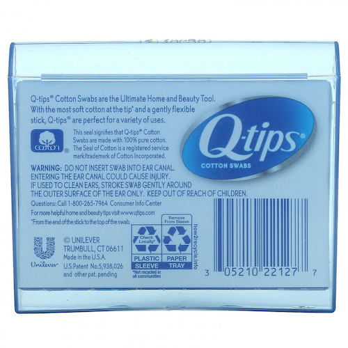 Q-tips, Ватные палочки, On-The-Go, 30 тампонов #1