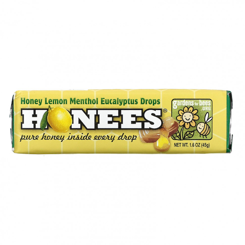 Honees, Пастилки от кашля с медом и лимоном, 9 пастилок #1