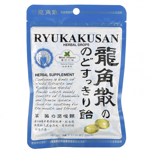 Ryukakusan, Травяные капли, мята, 88 г (3,1 унции) #1