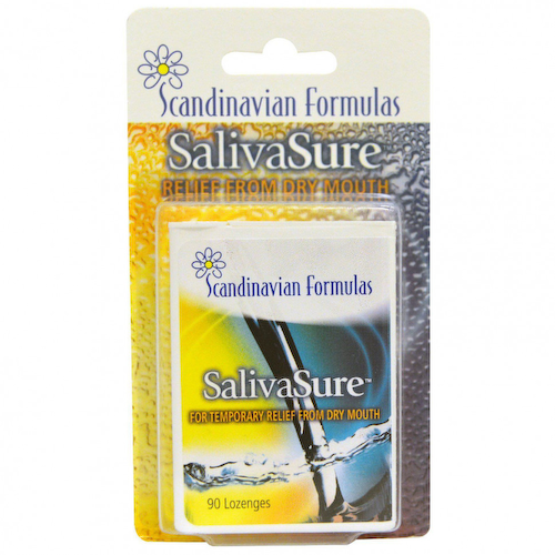 Scandinavian Formulas, Скандинавская формула против сухости во рту SalivaSure, 90 леденцов #1