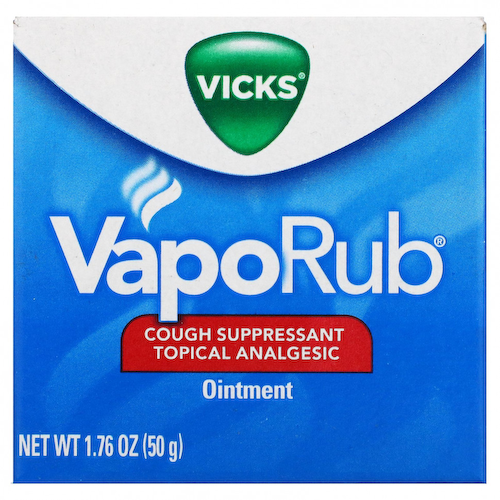 Vicks, VapoRub, мазь от кашля, 50 г (1,76 унции) #1
