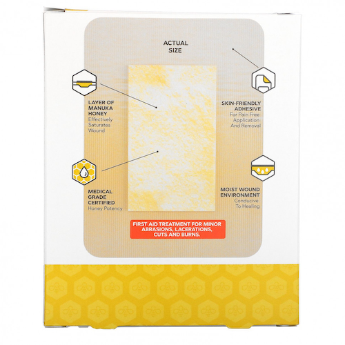First Honey, Повязки Manuka, 6 пластырей #1