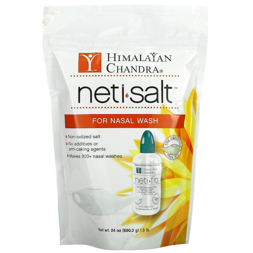 Himalayan Institute, Neti Salt, соль для промывания носа, 680,3 г (1,5 фунта) #1