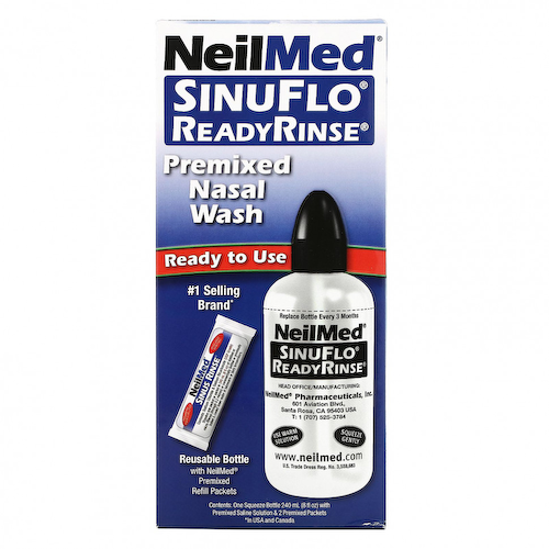 NeilMed, SinuFlo ReadyRinse, смесь для промывания носа, набор из 2 предметов #1
