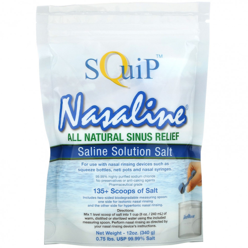 Squip, Nasaline, солевой раствор, 340 г (12 унций) #1