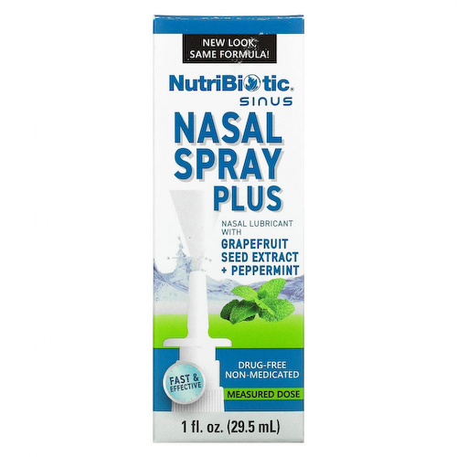 NutriBiotic, Plus, назальный спрей, 29,5 мл (1 жидк. унция) #1