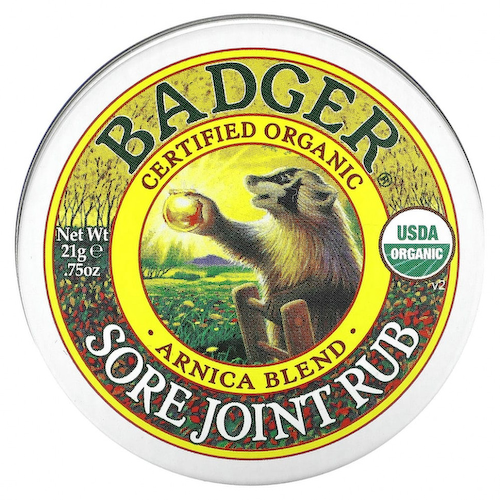 Badger Company, Крем от боли в суставах, экстракт арники, 21 г (0,75 унции) #1