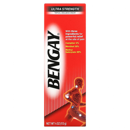 Bengay, крем для местного обезболивания, сверхсильный, 113 г (4 унции) #1