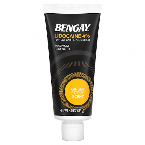 Bengay, Лидокаин максимальной эффективности, имбирь и цитрус, 85 г (3 унции) #1