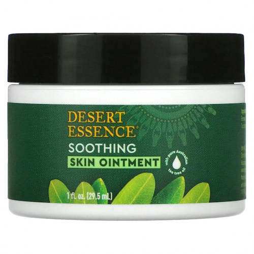 Desert Essence, Мазь для кожи с маслом чайного дерева, 1 жидкая унция (29.5 мл) #1
