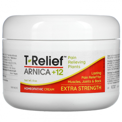 MediNatura, T-Relief, Plant-Based Extra Strength Pain Cream, 8 oz #1