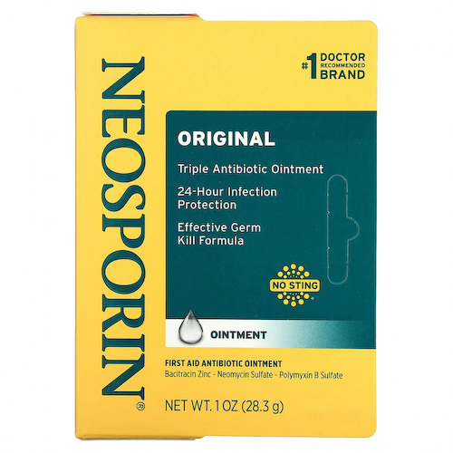 Neosporin, оригинальная мазь с антибиотиком тройного действия, 28,3 г (1 унция) #1