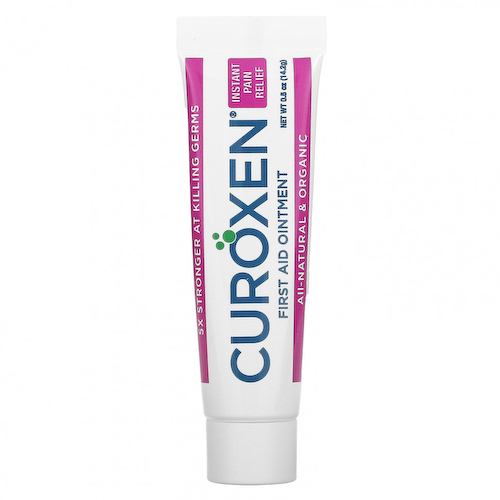 Organicare, Curoxen, мазь для первой помощи, обезболивающее, 14,2 г (0,5 унции) #1
