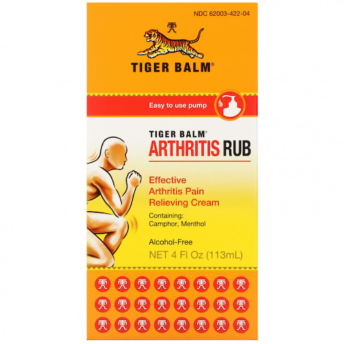 Tiger Balm, средство от артрита, без спирта, 113 мл (4 жидк. унции) #1