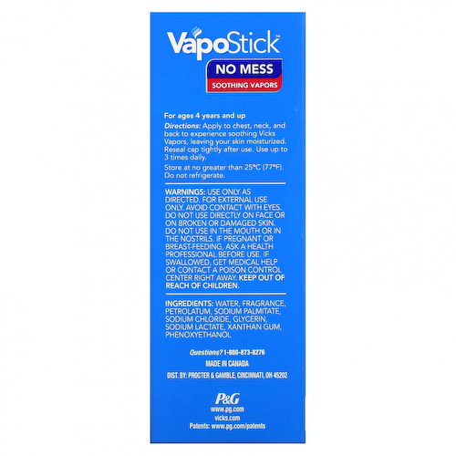 Vicks, VapoStick, твердый бальзам, 35 г (1,25 унции) #1