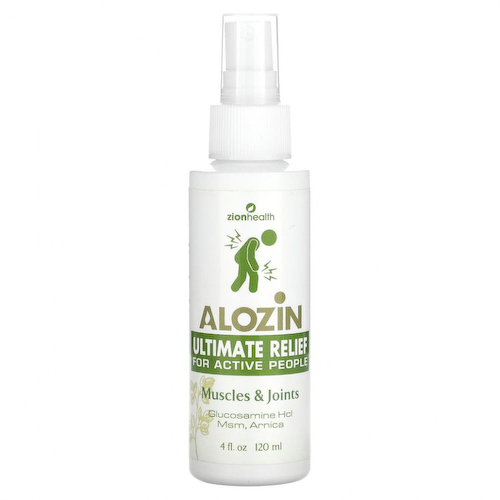 Zion Health, Alozin Ultimate Relief, для мышц и суставов, 120 мл (4 жидк. Унции) #1
