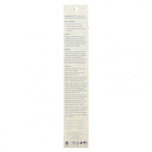 White Egret Personal Care, Универсальный набор для свечей ушей, 4 шт. #1