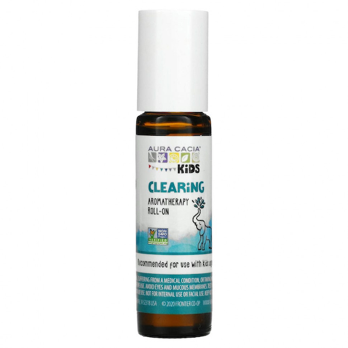 Aura Cacia, Kids, шариковые шариковые таблетки для очищения, для детей, 9,2 мл (0,31 жидк. Унции) #1