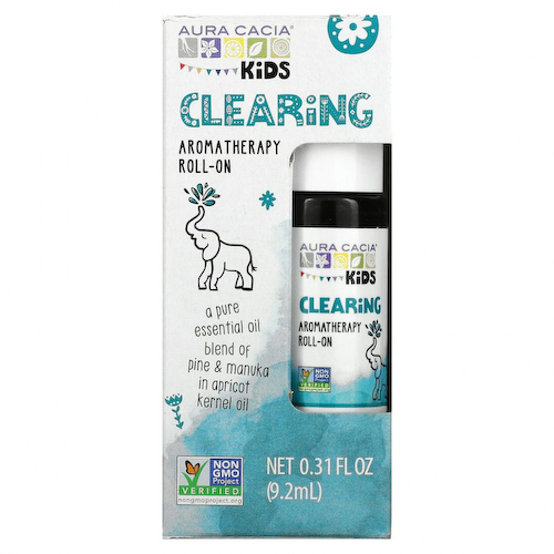 Aura Cacia, Kids, шариковые шариковые таблетки для очищения, для детей, 9,2 мл (0,31 жидк. Унции) #1