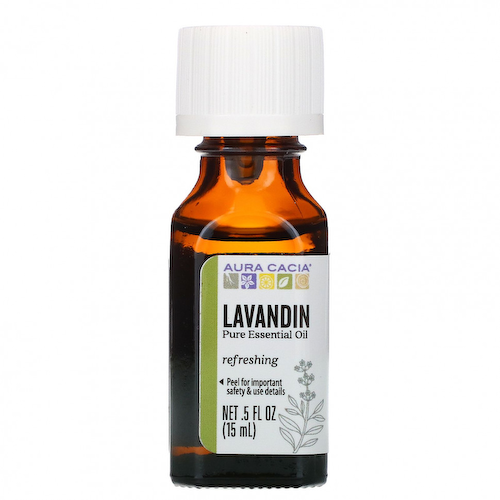 Aura Cacia, Чистое эфирное масло, лавандин, 15 мл (0,5 жидк. унции) #1