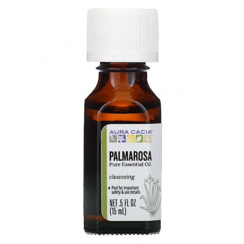Aura Cacia, Чистое эфирное масло, пальмароза, 15 мл (0,5 жидк. унции) #1