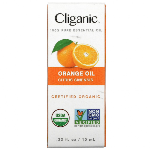 Cliganic, 100% чистое эфирное масло, апельсин, 10 мл (0,33 жидк. Унции) #1