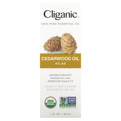 Cliganic, 100% чистое эфирное масло, кедровое масло, 30 мл (1 жидк. Унция) #1