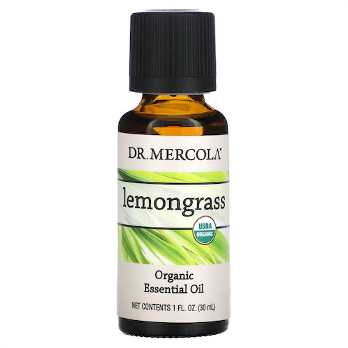 Dr. Mercola, Органическое эфирное масло, лемонграсс, 30 мл (1 жидк. Унция) #1