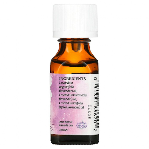 Aura Cacia, смесь чистых эфирных масел, «Букет лаванды», 15 мл (0,5 жидк. унции) #1