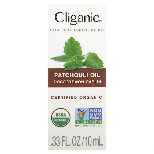 Cliganic, 100% чистое эфирное масло, масло пачули, 10 мл (0,33 жидк. Унции) #1