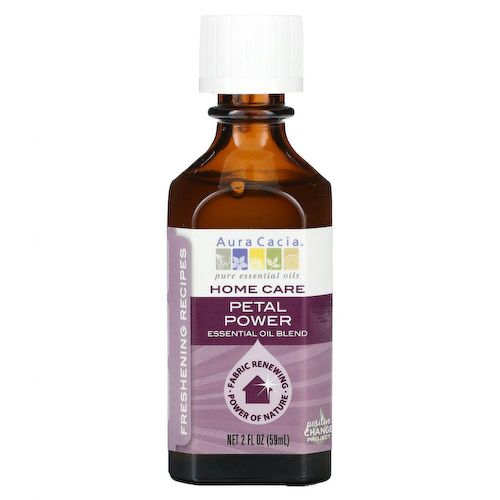 Aura Cacia, Home Care, смесь эфирных масел, Petal Power, 59 мл (2 жидк. Унции) #1