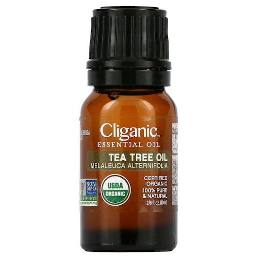 Cliganic, 100% чистое эфирное масло, чайное дерево, 10 мл (0,33 жидк. Унции) #1