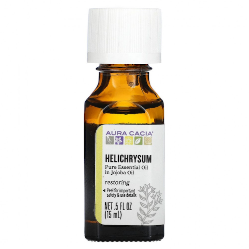 Aura Cacia, чистые эфирные масла, бессмертник, 15 мл (0,5 жидк. унции) #1