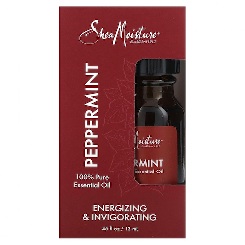 SheaMoisture, 100% чистое эфирное масло, перечная мята, 13 мл (0,45 жидк. Унции) #1