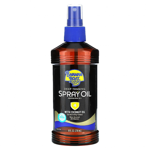 Banana Boat, масло для интенсивного загара с кокосовым маслом, SPF 4, 236 мл (8 жидк. унций) #1