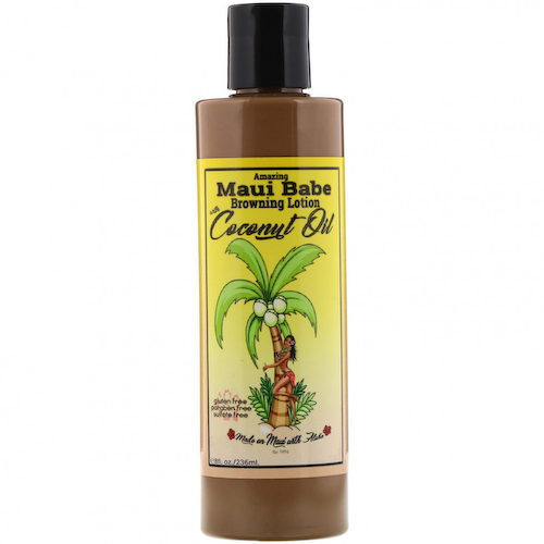 Maui Babe, Amazing Browning Lotion, лосьон для загара, с кокосовым маслом, 236 мл (8 жидк. унций) #1